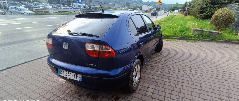 Seat Leon cena 7500 przebieg: 182000, rok produkcji 2002 z Cieszyn małe 22